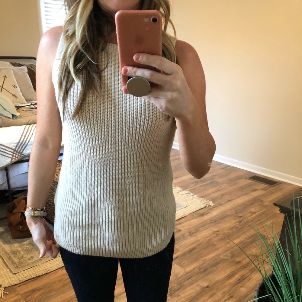 Loft sleeveless sweater